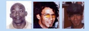 De drie slachtoffers: Lorenzo Copello Castillo, Barbaro Leodan Sevilla Garcia en JorgeLuisMartinez