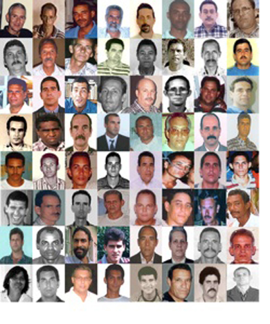 In maart 2003 werden 75 opposanten van de Castroregering aangehouden, gevangengezet en via snelle processen veroordeeld