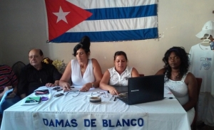 De stemcommissie in Havana