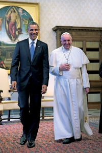 President Obama en paus Franciscus